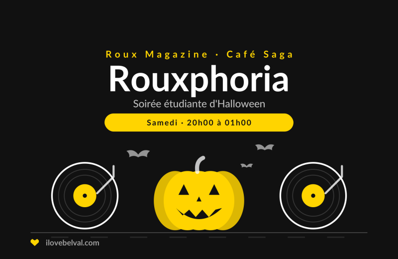 Rouxphoria : soirée étudiante d’Halloween au Café Saga, Belval