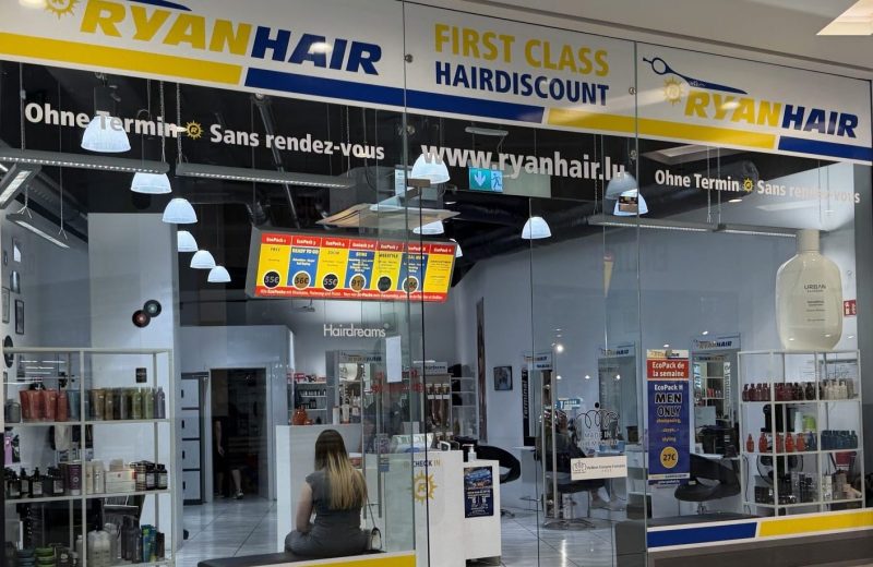 Ryanhair hair salon inside Belval Plaza 2
