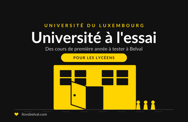 Université à l’essai à l’Université du Luxembourg : des cours de première année à tester à Belval, pour les lycéens