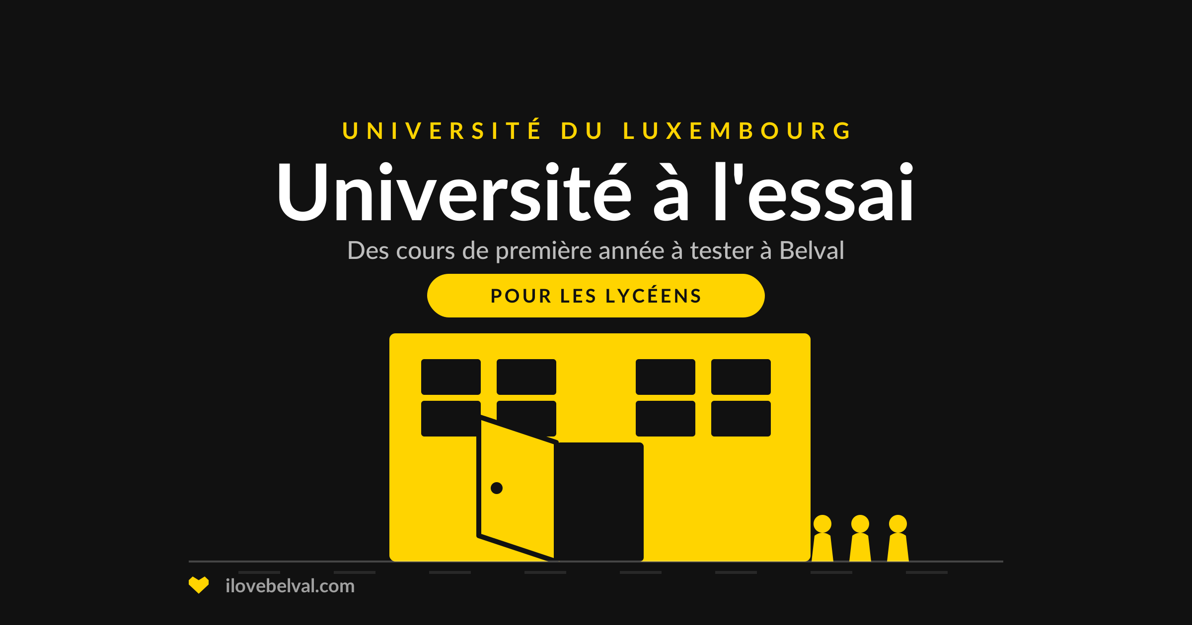 Université à l’essai à l’Université du Luxembourg : des cours de première année à tester à Belval, pour les lycéens